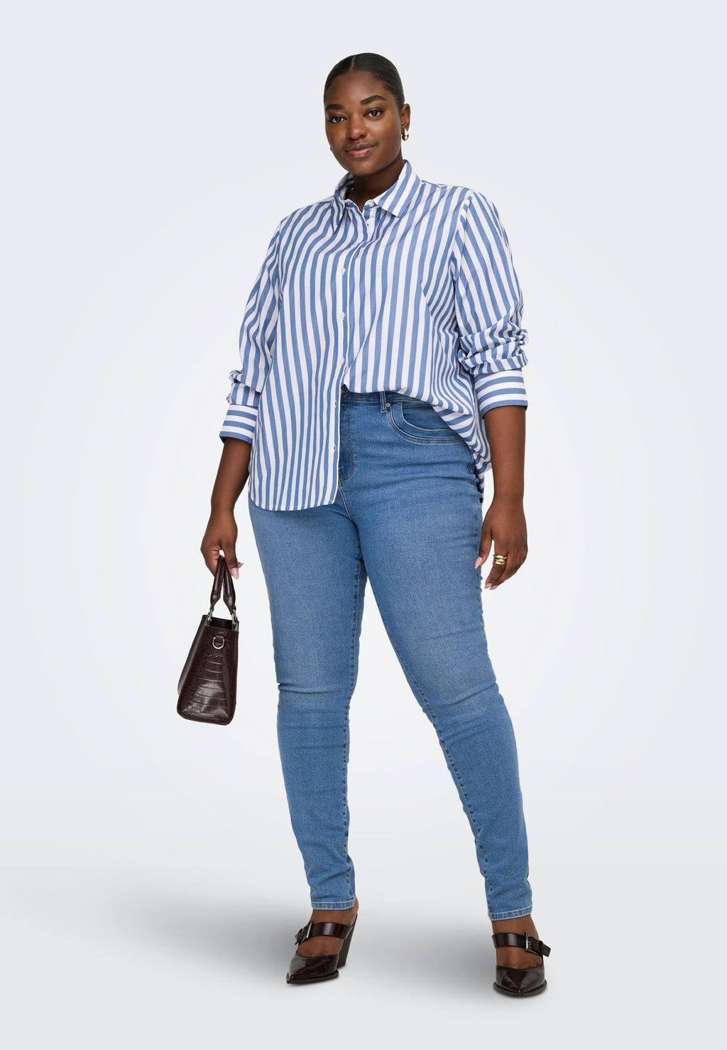 Skinny fit CARANE Mid waist Media 2