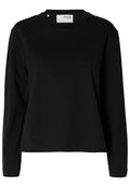 Selected SLFESSENTIAL LS BOXY TEE NOOS