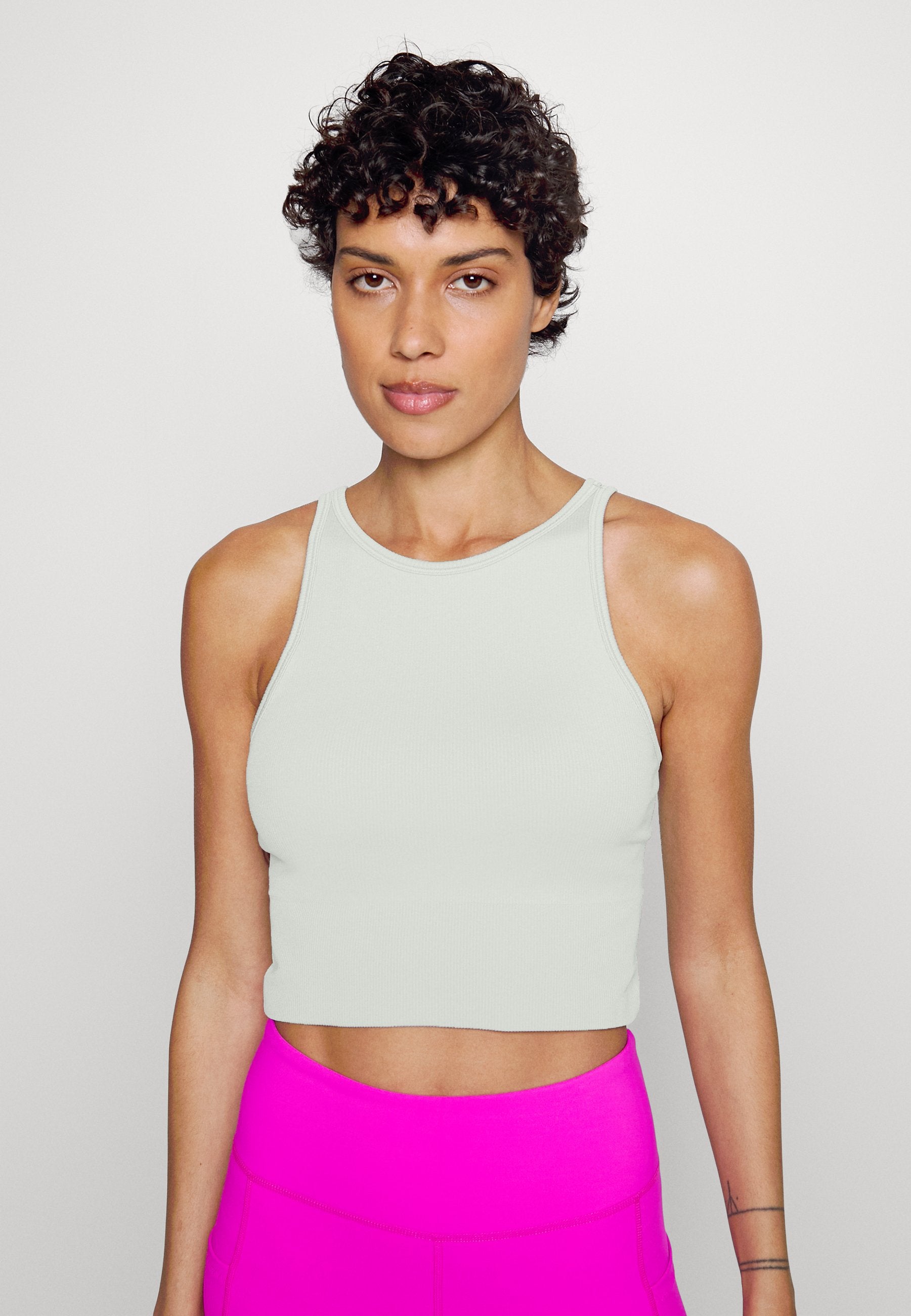 Athleta AURORA HIGH NECK CROP TANK