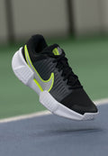 Nike Performance GP CHALLENGE PRO - Multicourt tennis shoes - black/white/anthracite/volt