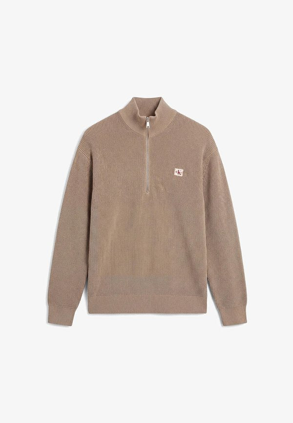 Calvin Klein Jeans Jumper - roasted cashew