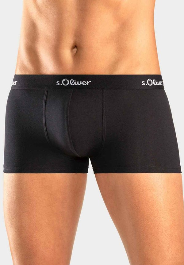 s.Oliver HIPSTER 3ER PACK - Trunks - schwarz