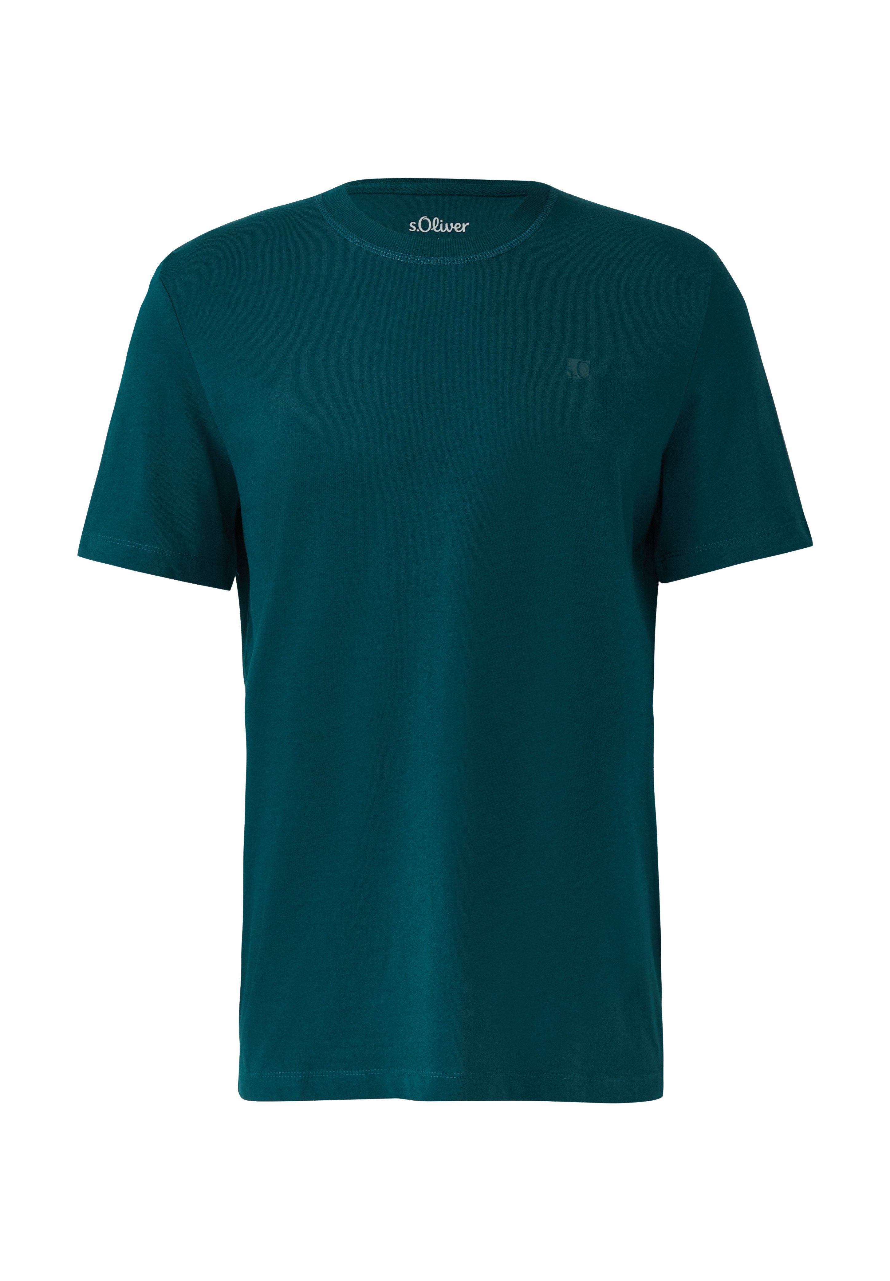 s.Oliver HEAVY MIT CREW NECK UND LOGO-PRINT