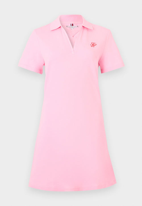 1985 LOGO EMBROIDERY MINI POLO DRESS Media 1