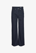 Vero Moda Wide-fit VMTESSA High rise Wide Leg Fit - Flared Jeans - dark blue denim