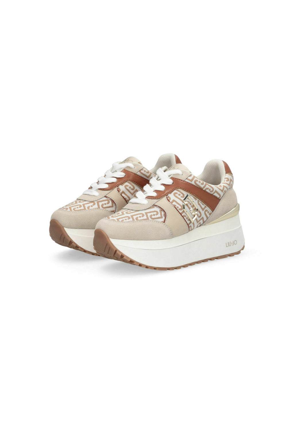 LIU JO MONOGRAM SUPER-PLATFORM
