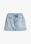Tommy Hilfiger MINI SKIRT VINTAGE - Denim skirt - light-blue denim