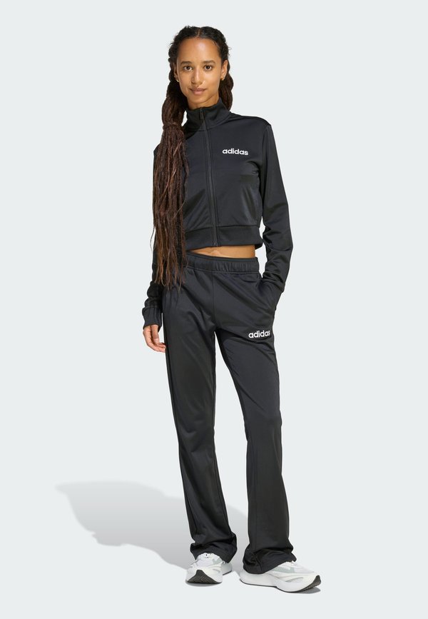 adidas Sportswear GLAM TRACKSUIT - Tracksuit - black