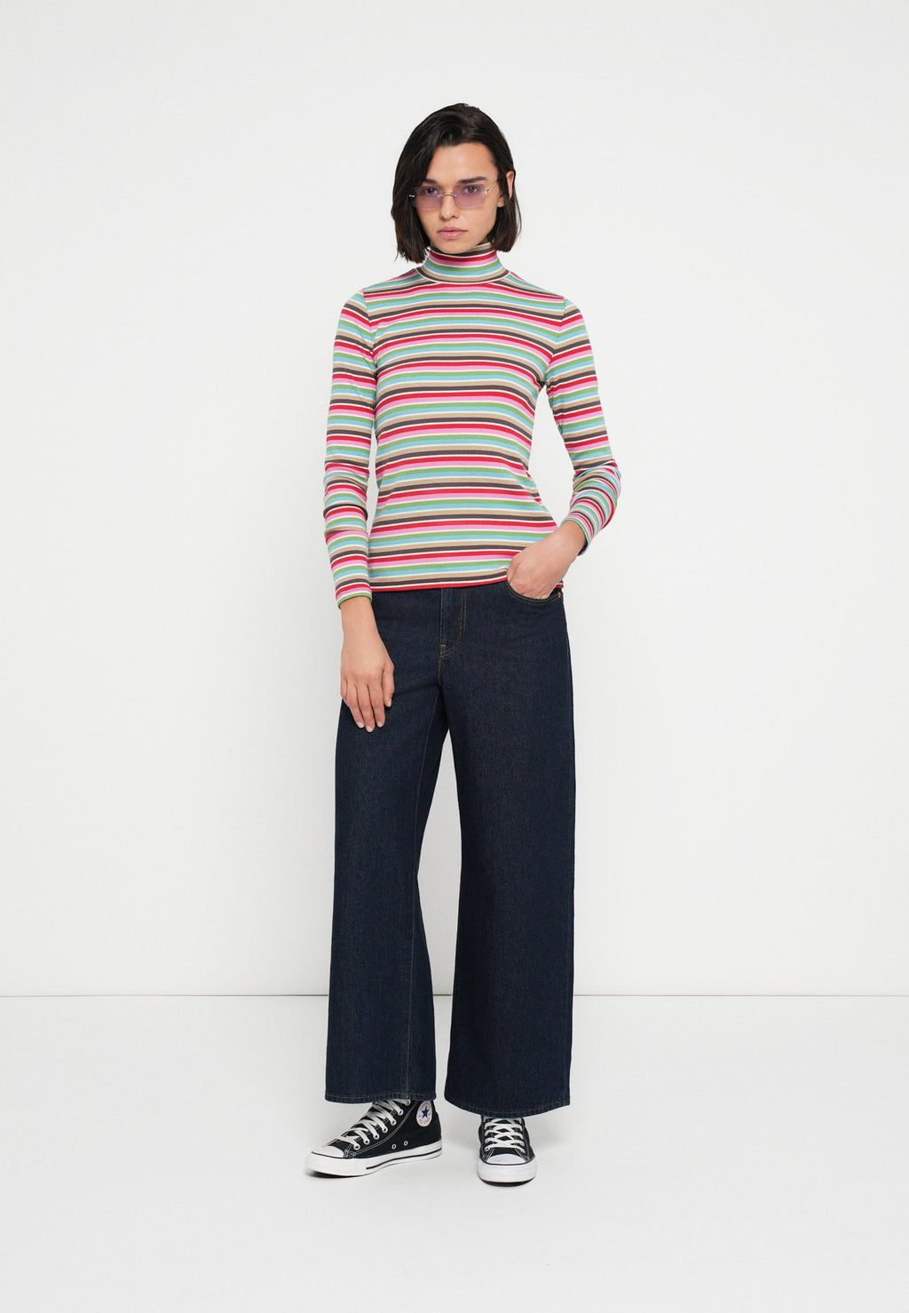 GAP BRUSHED T NECK
