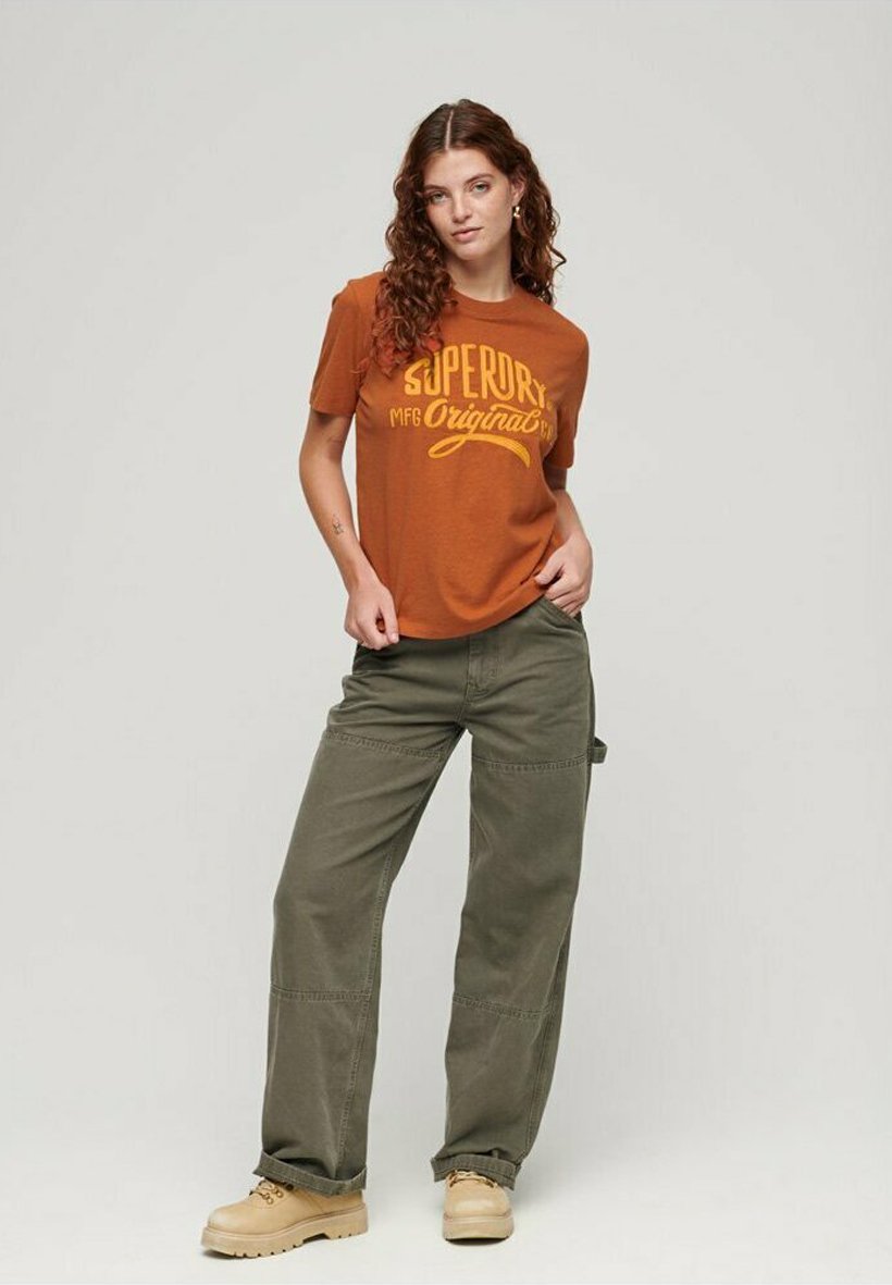 Superdry & Co ATHLETIC SCRIPT GRAPHIC TEE