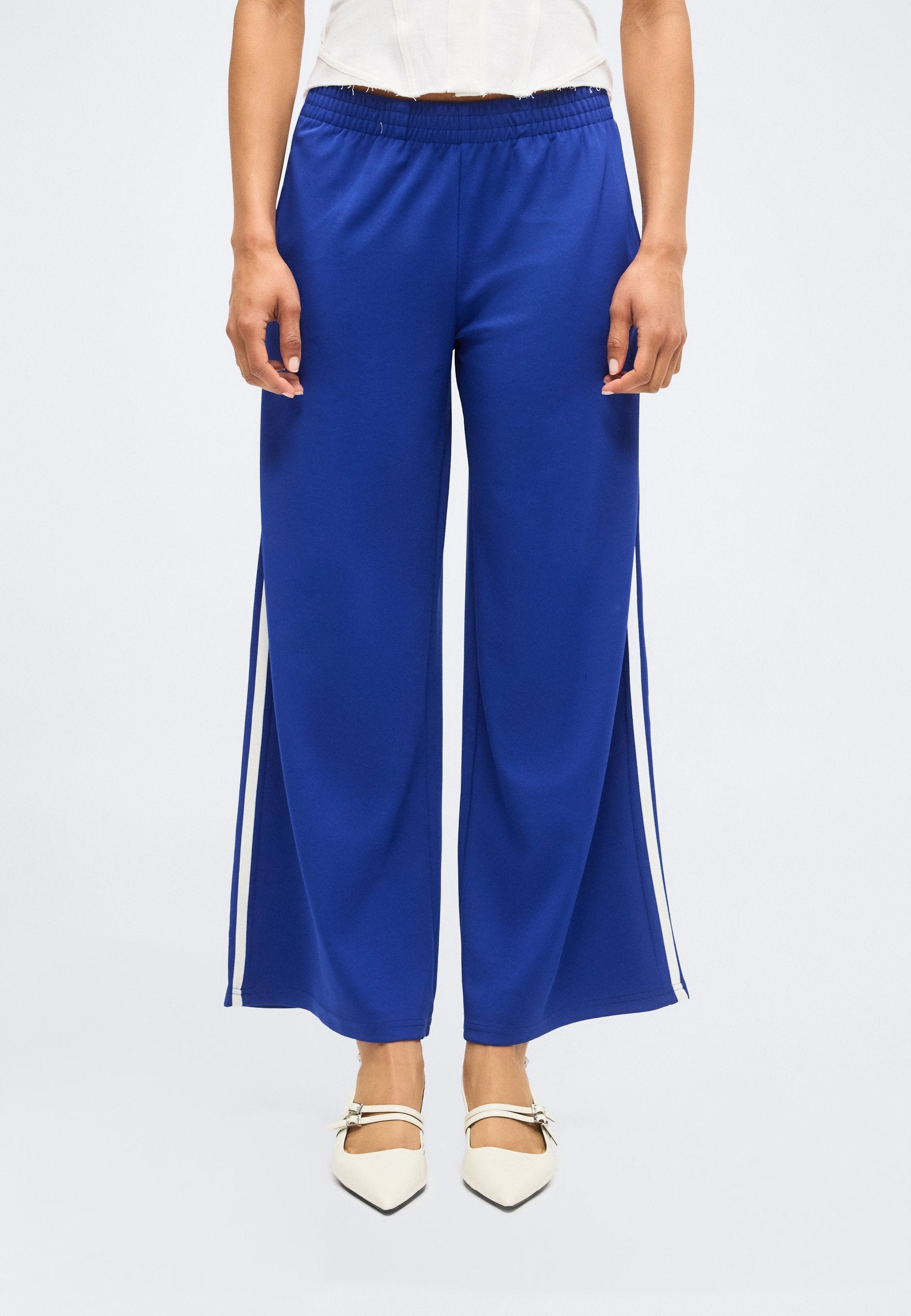 Gina Tricot SPORTY WIDE TROUSERS