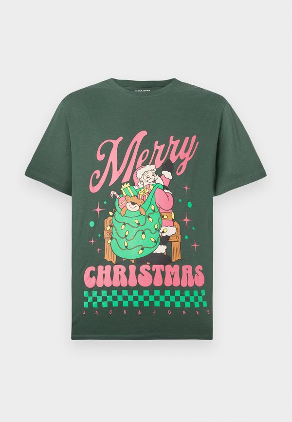 Jack & Jones X-mas - Print T-shirt - sycamore