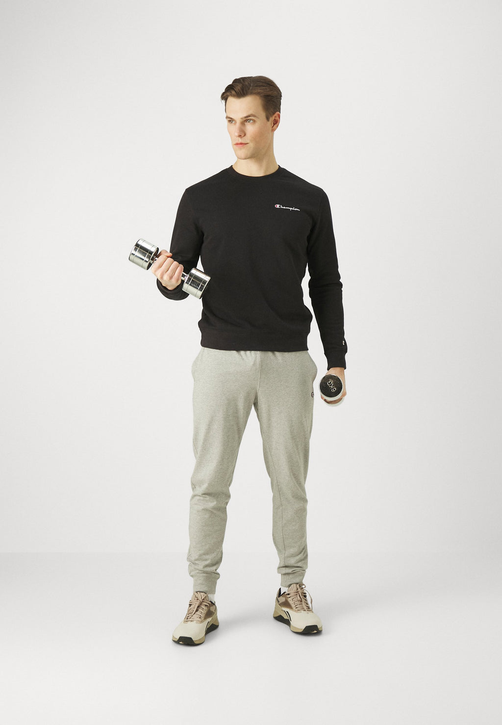 Champion ICONS CREWNECK SMALL LOGO