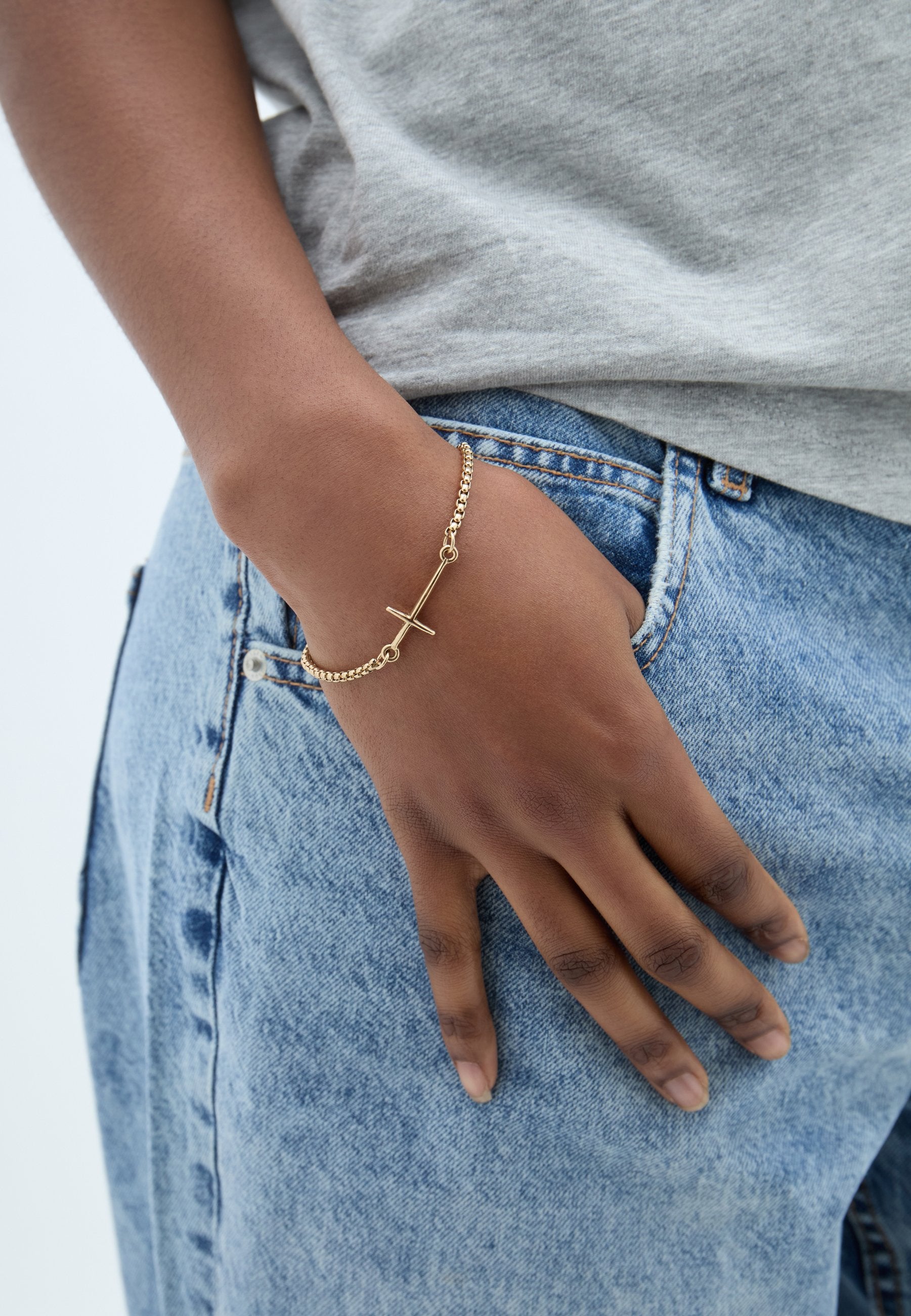Icon Brand MERGER CROSS CHAIN UNISEX