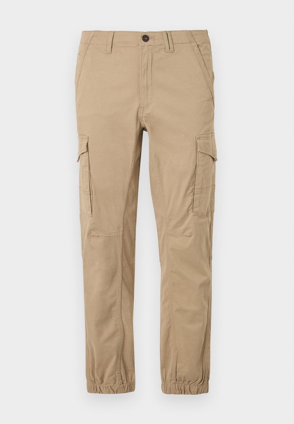 Jack & Jones JJIPAUL JJFLAKE - Cargo trousers - Beige