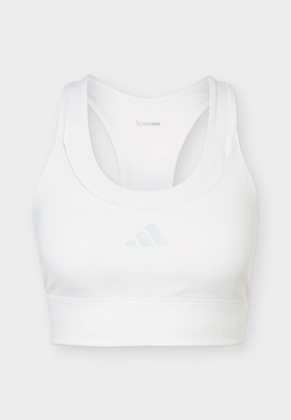 adidas Performance ADI365 BRA - Medium support sports bra - white