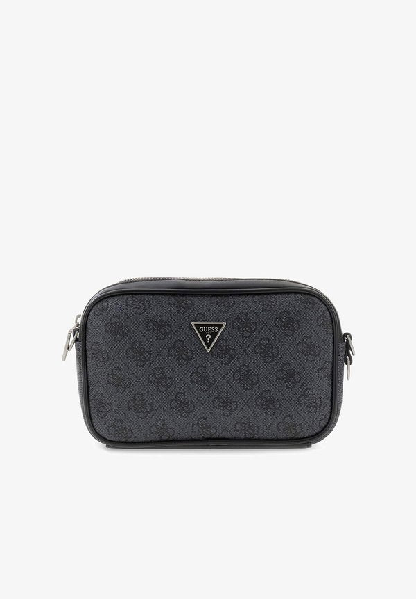 Guess MILANO CAMERA BAG S - Camera bag - black