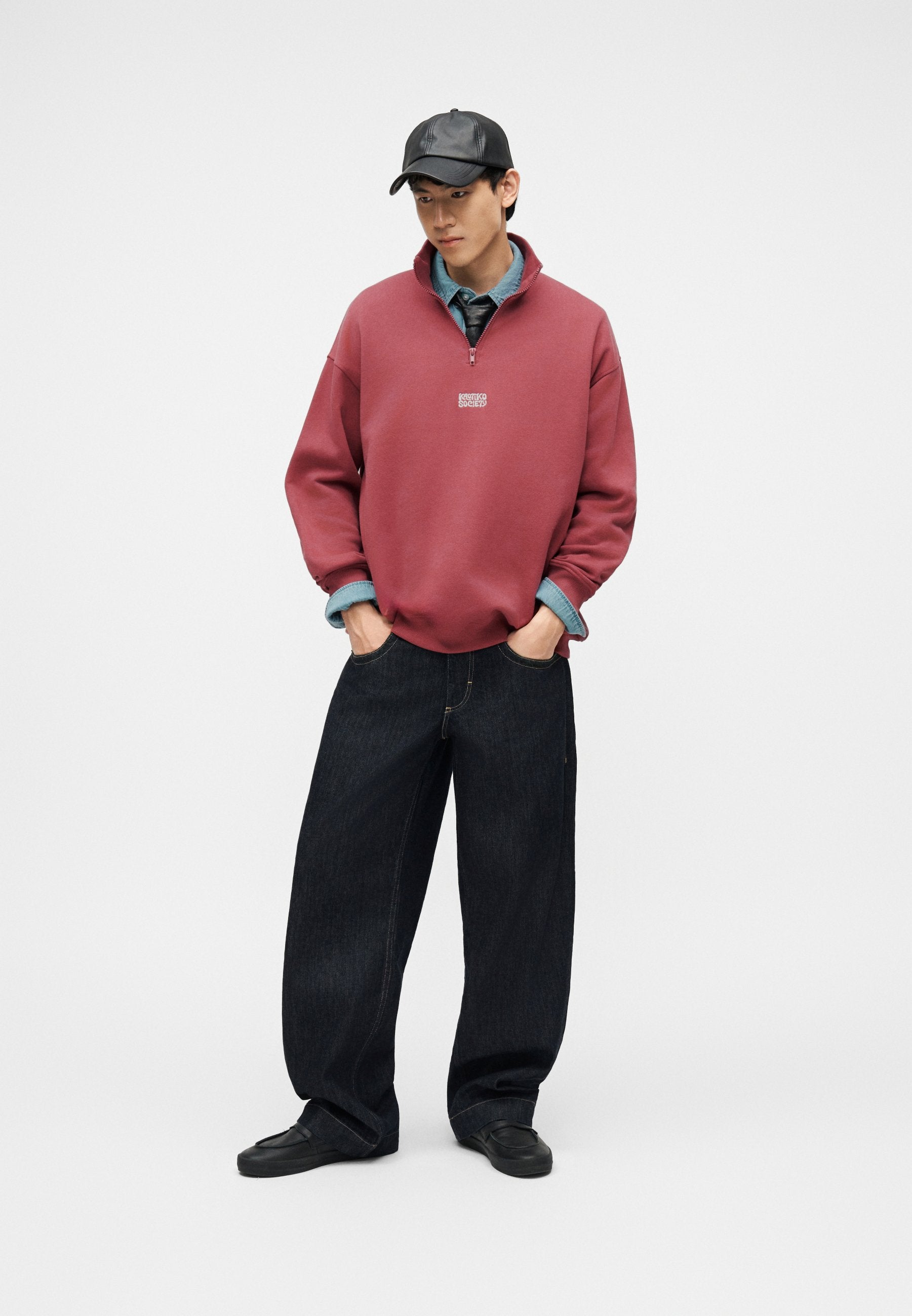 Kaotiko CREW ZIPPER FOCUS UNISEX