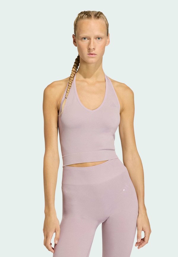 adidas Performance WORKOUT ESSENTIALS KNIT HALTERNECK