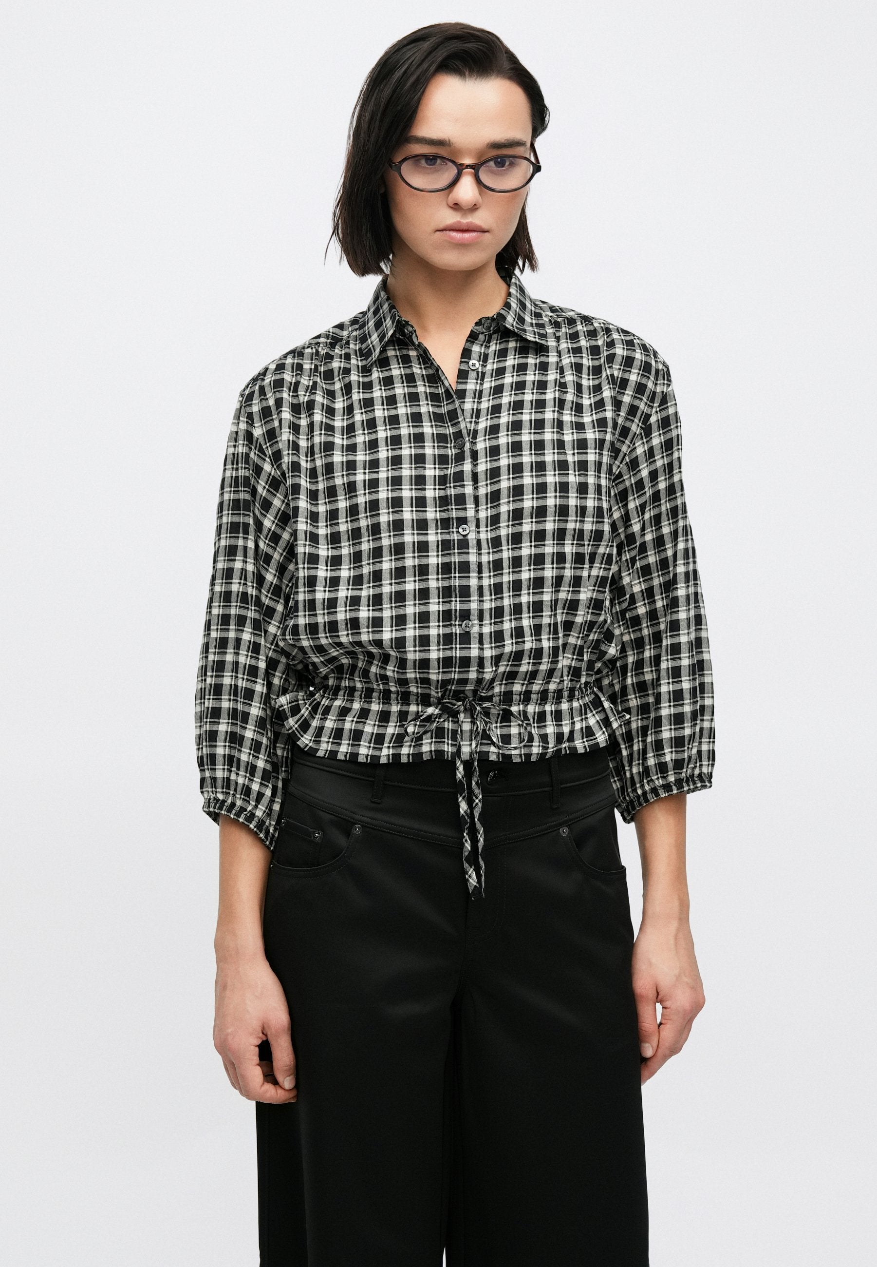 GAP TIE WAIST SHIRT