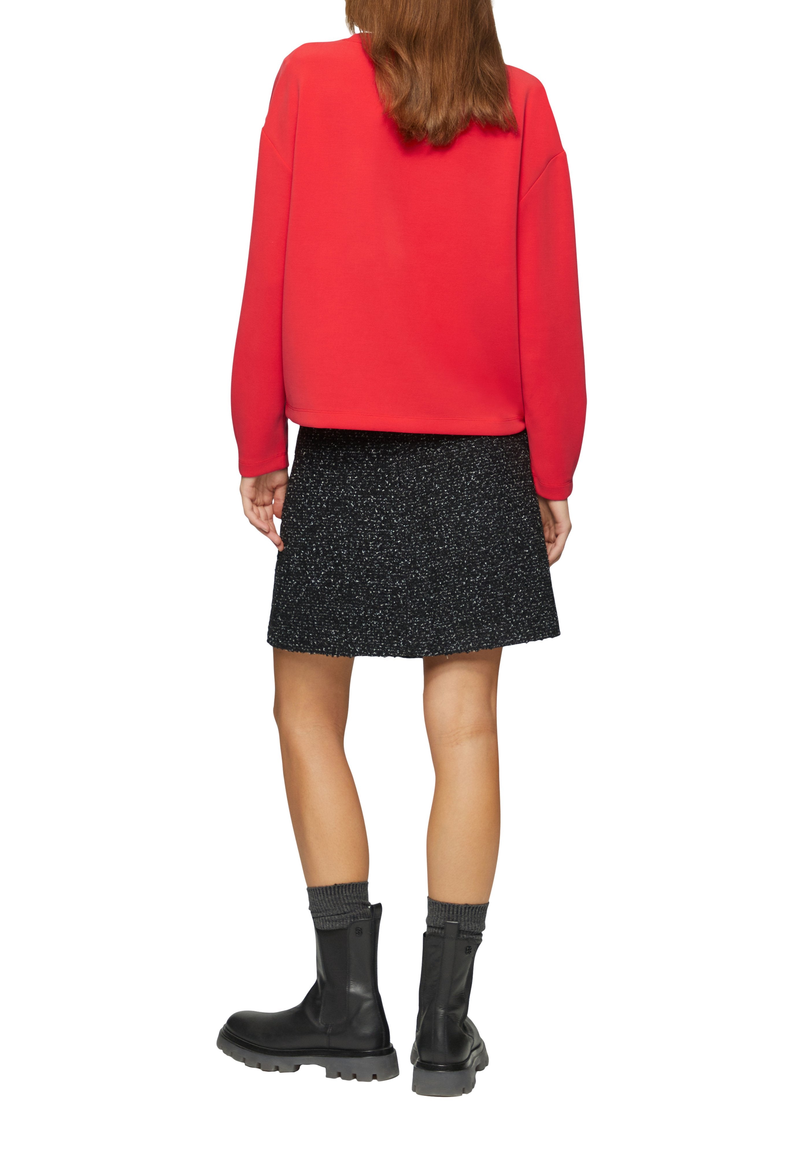 SCUBA-SWEATSHIRT AUS MODALMIX IM RELAXED FIT Media 6