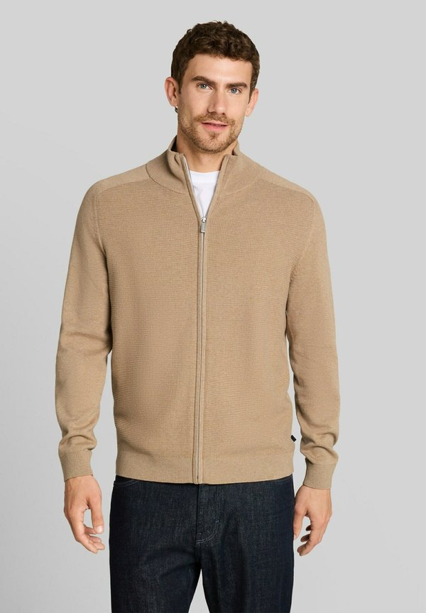 TOM TAILOR Cardigan - hazel brown melange
