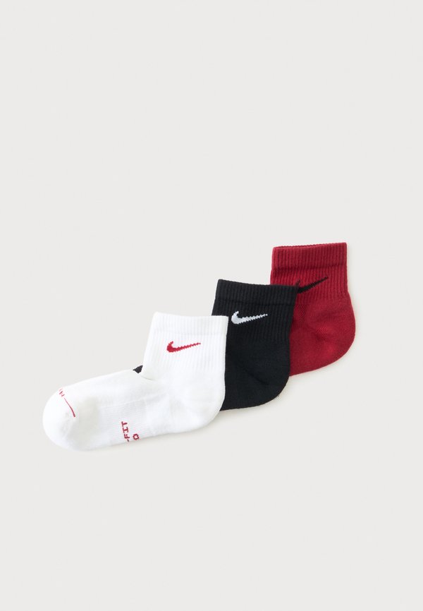 Nike Performance UNISEX 3 PACK - Sports socks - white/black/red
