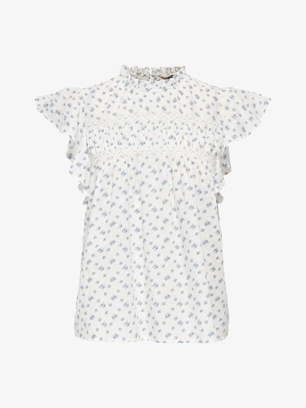 ONLY ONLKATTI - Blouse - cloud dancer