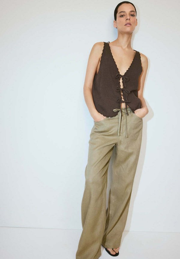 Mango ADULT - Blouse - dark brown