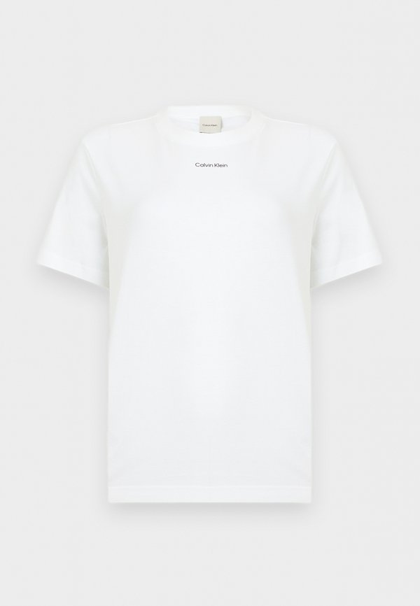 Calvin Klein CLASSIC LOGO TEE - Basic T-shirt - white