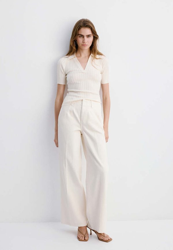 Mango Trousers - off white
