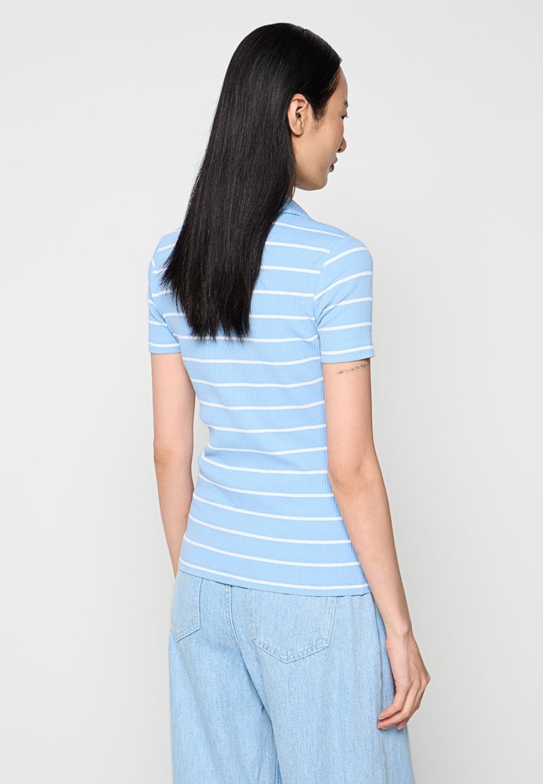 IKON STRIPED RIB POLO Media 3