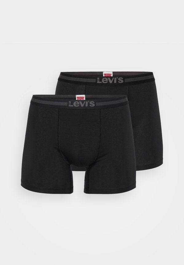 Levi's® MEN BRIEF 2 PACK - Boxer briefs - jet black