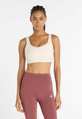 New Balance Medium support sports bra - linen