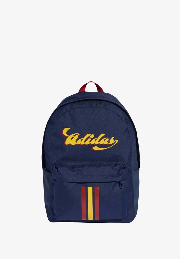 adidas Performance MOCHILA GRAPHIC TIRO UNISEX - Rucksack - dark blue   crew yellow