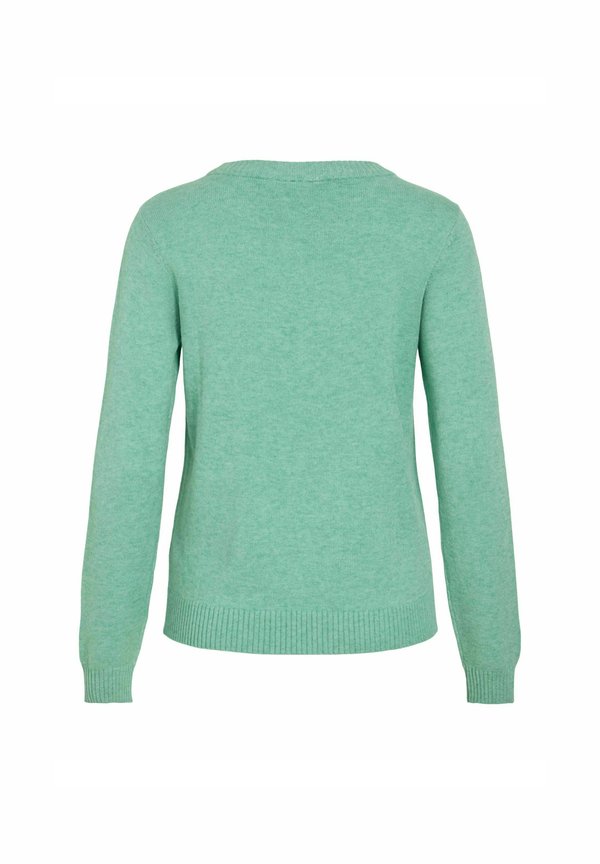 VILA VIRIL O-NECK L/S KNIT TOP - NOOS