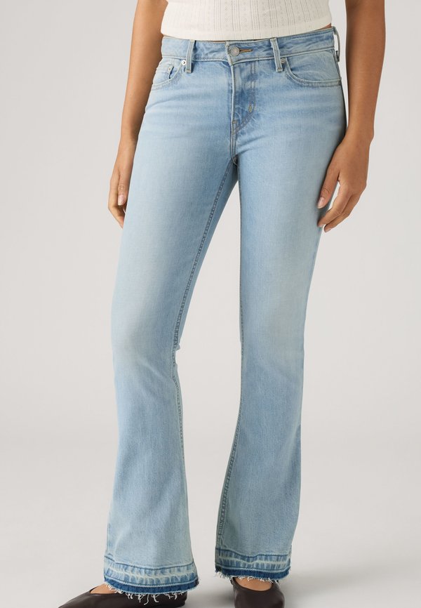 Levi's® LOW SLIM BOOT - Bootcut jeans - blue shuttle