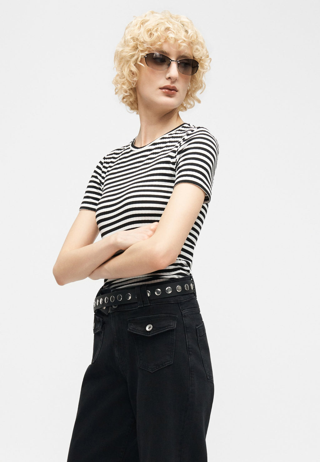 Wide-fit ONLHOPE High waist Wide Leg Fit Media 5