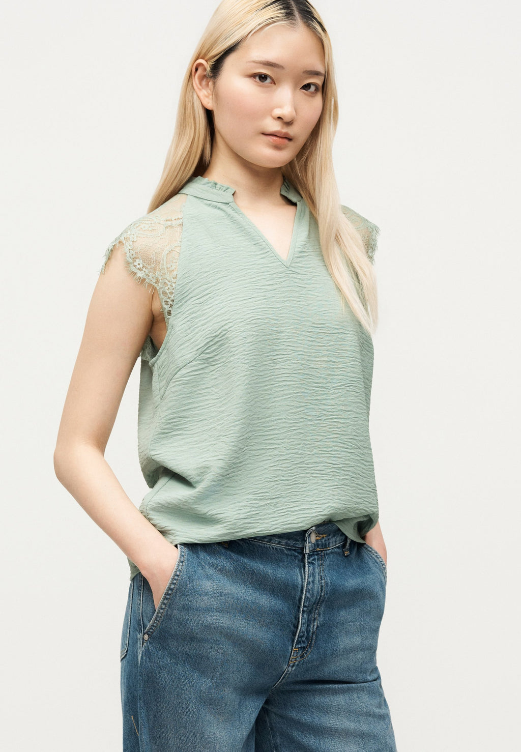 ONLY ONLPLOY METTE V NECK