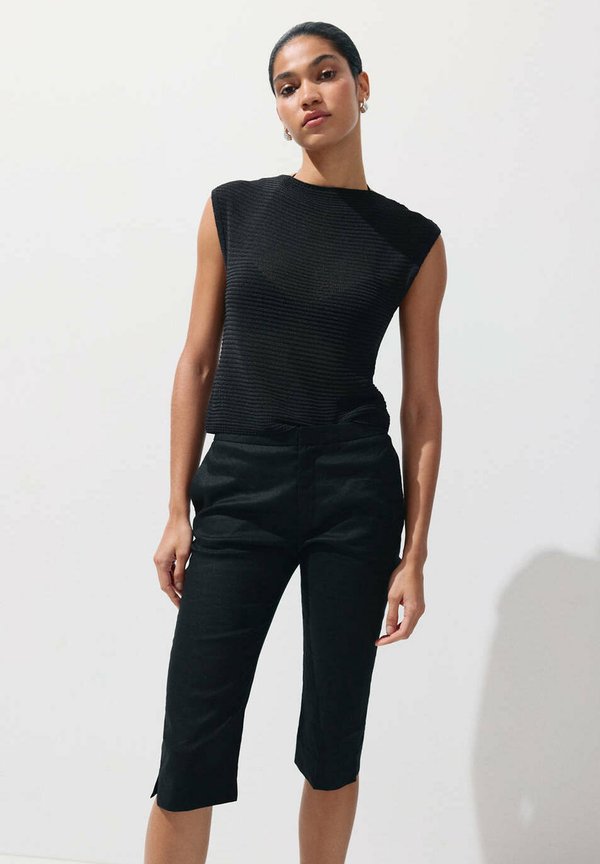 Mango ADULT - Basic T-shirt - black