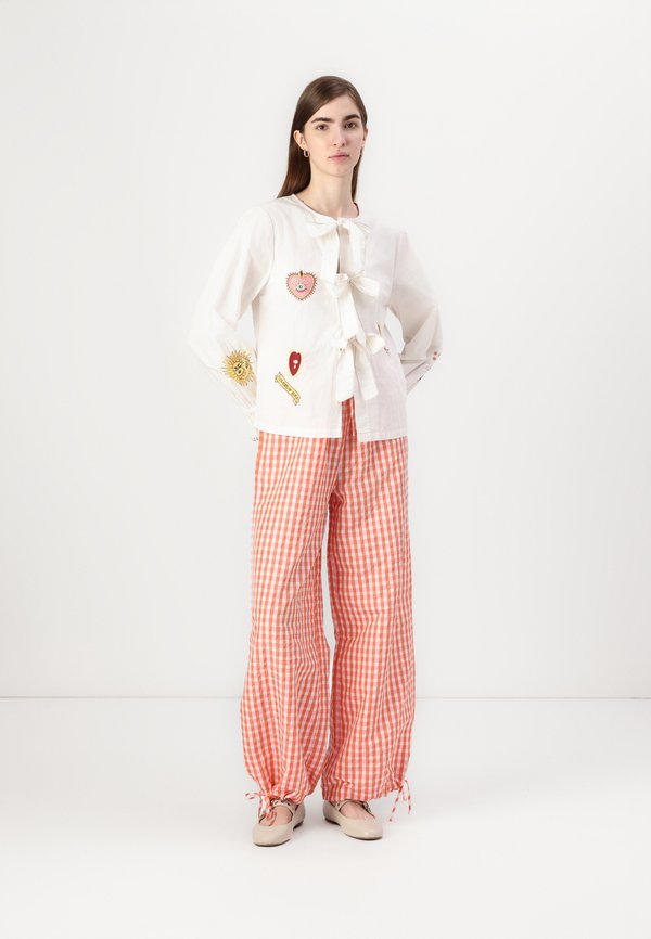 Even&Odd GINGHAM WIDE LEG