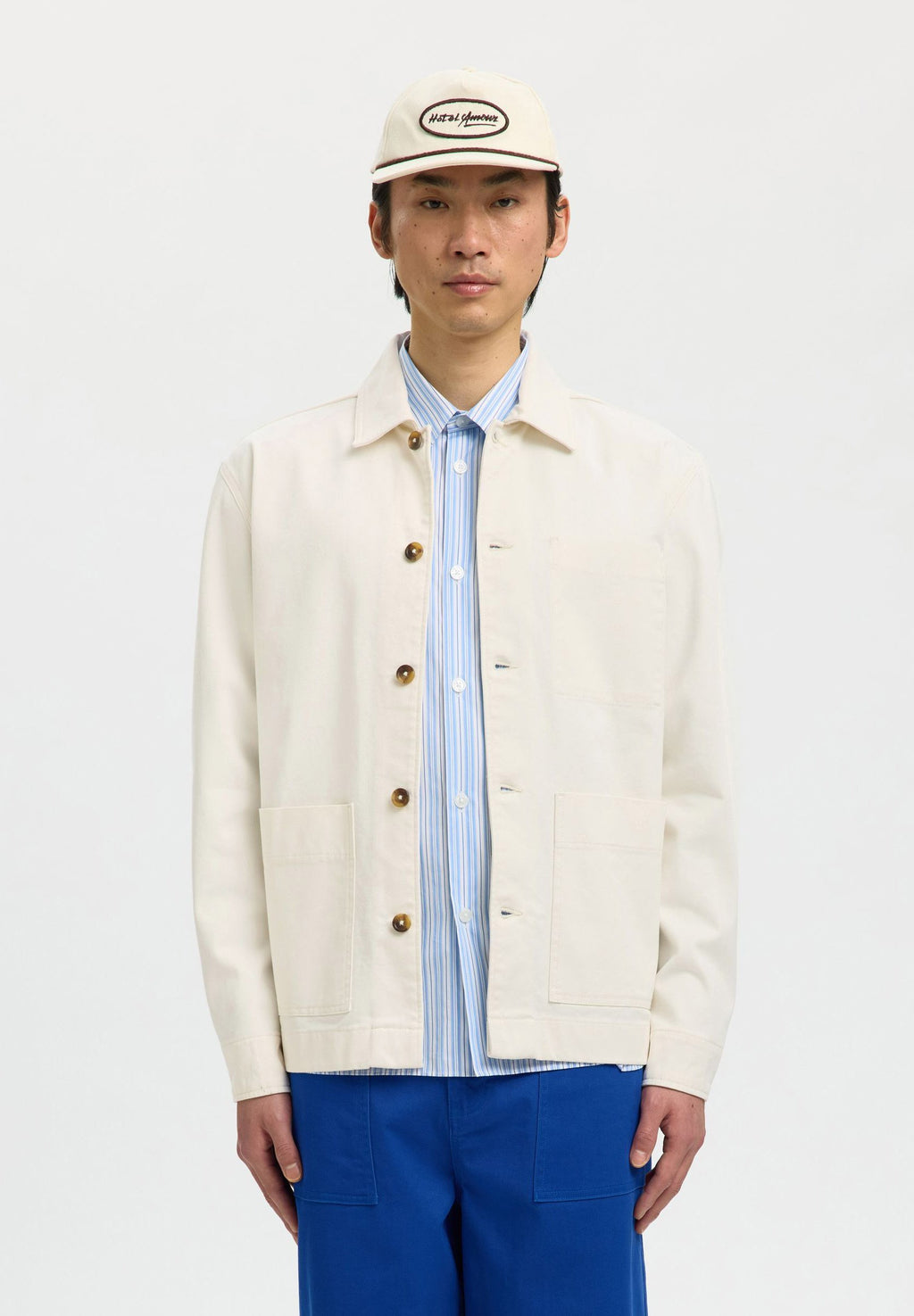 Selected SLHREGULAR HOTEL AMOUR OVERSHIRT