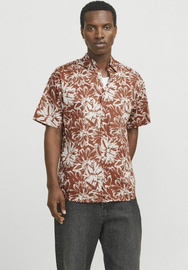 Jack & Jones Resort Wide Fit - Shirt - arabian spice