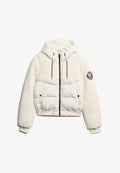 Superdry & Co EVEREST HYBRID - Winter jacket - off white