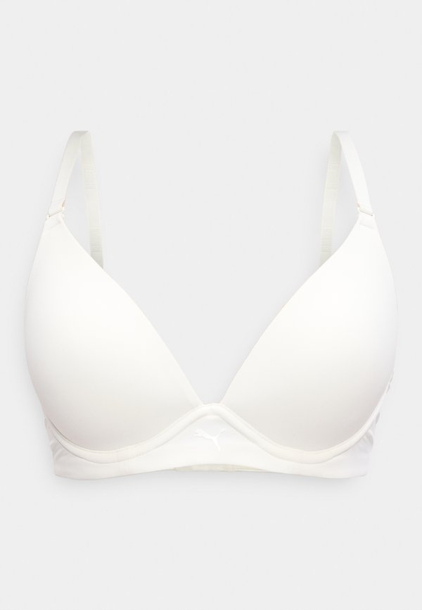 Puma WOMEN SOFT PADDED BRA - Triangle bra - warm white