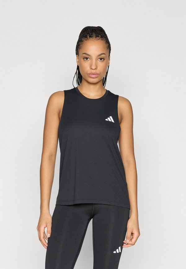 adidas Performance RUN TANK - Top - black