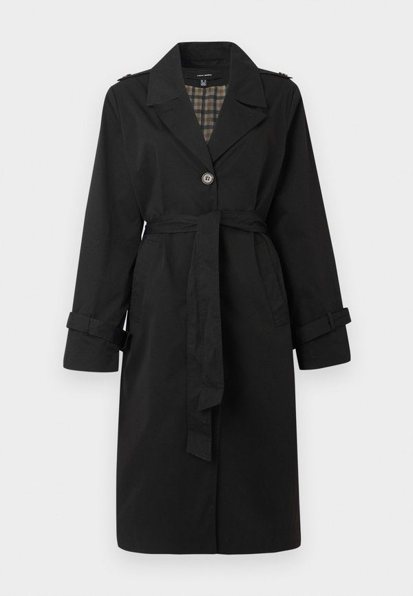 Vero Moda VMJAMIACHELSEA - Trenchcoat - black