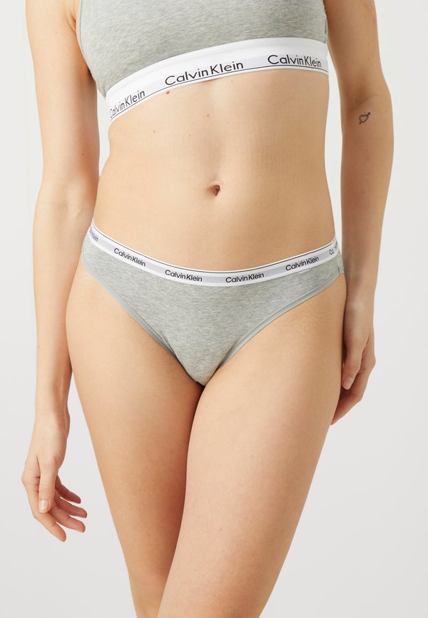 Calvin Klein Underwear BIKINI - ICON LOGO - Briefs - grey