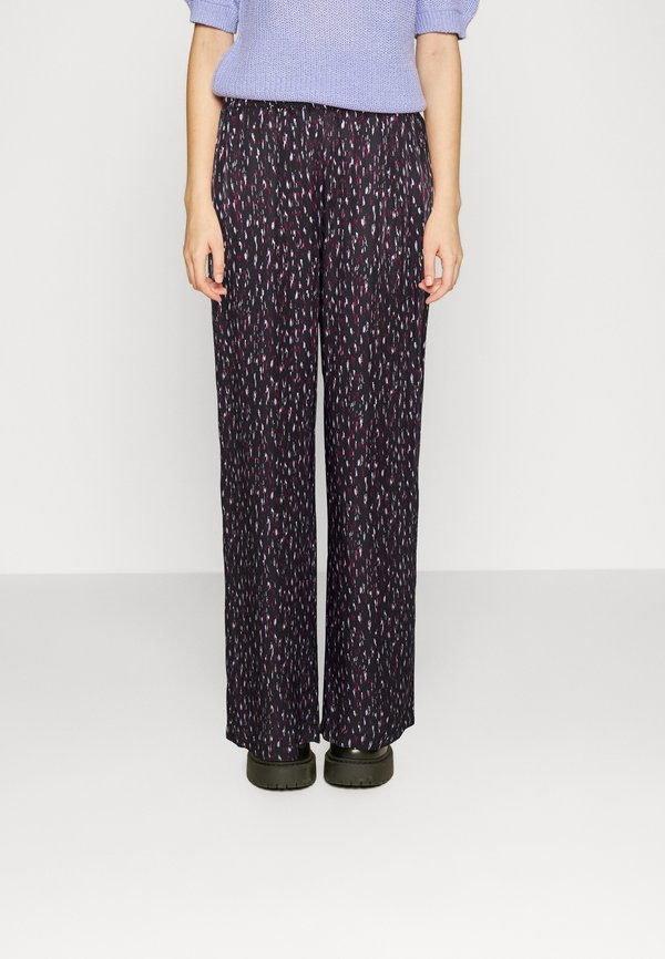 Scotch & Soda GIA MID RISE WIDE LEG PRINTED TROUSERS