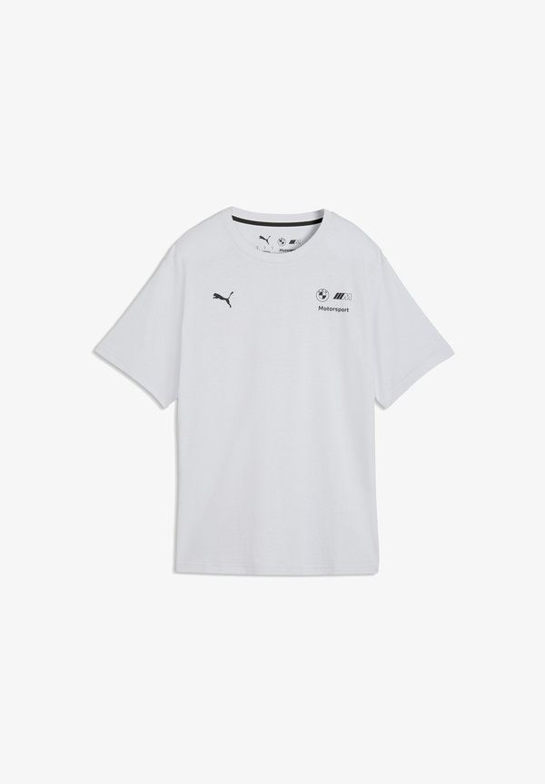 Puma BMW M MOTORSPORT ESSENTIALS T-SHIRT - Print T-shirt - silver mist
